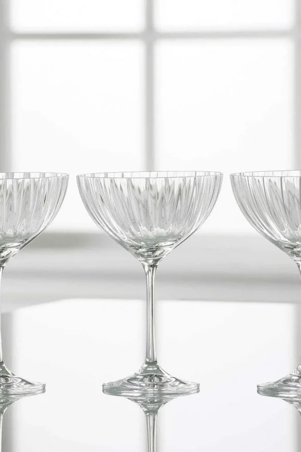 Erne Champagne Saucer Set