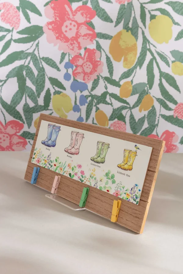 Family Welly Plaque