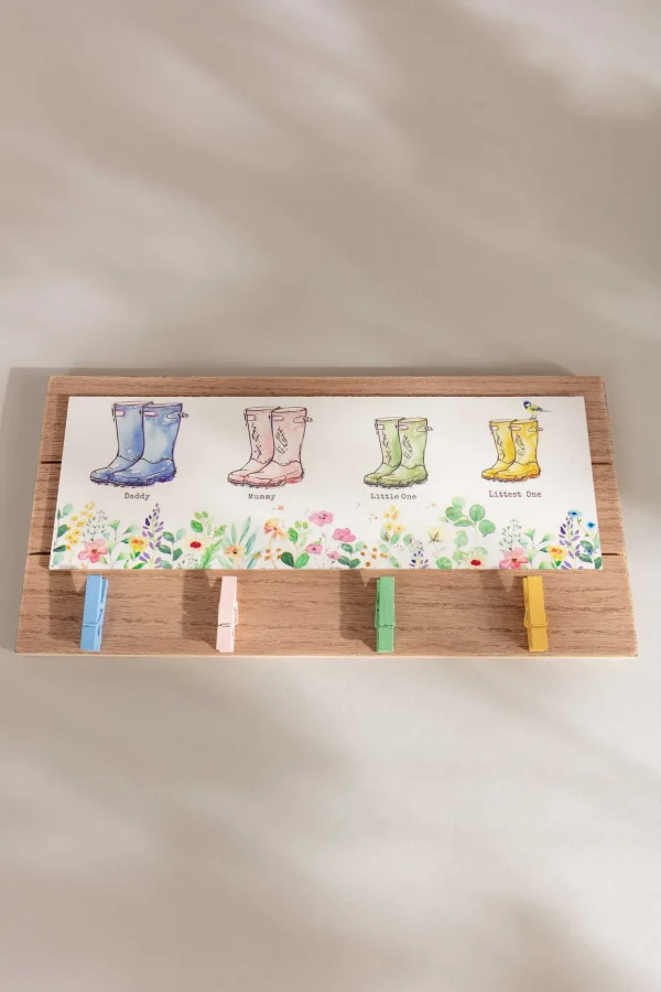 Family Welly Plaque