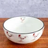 Farm Design Serving Bowl
