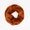 Faux Fur Snood In Tan
