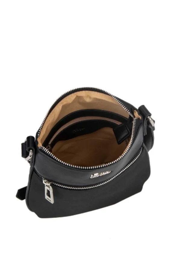 Faye Crossbody Bag In Black
