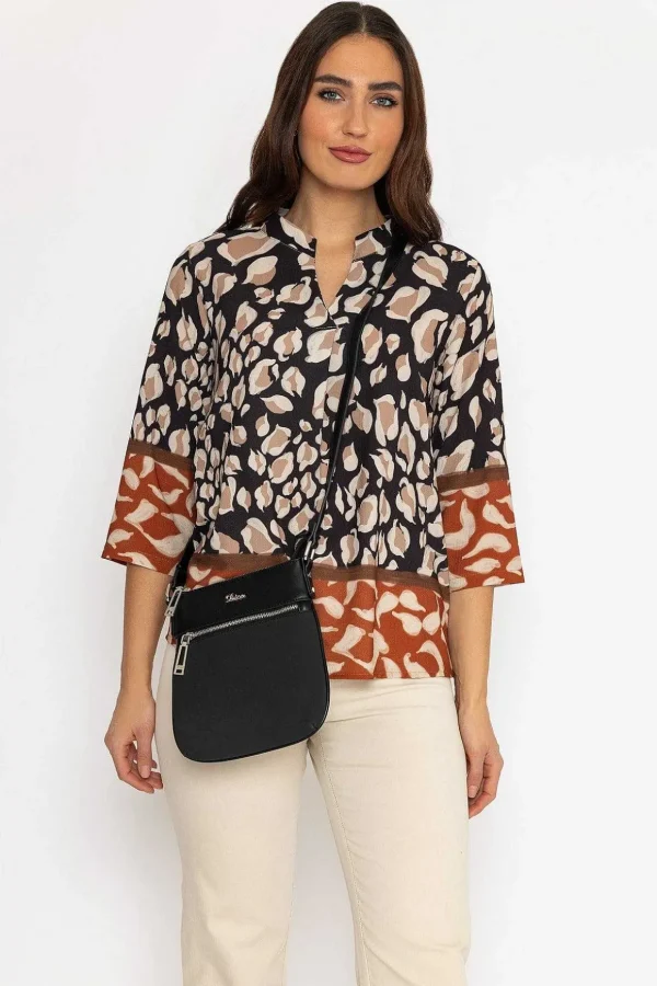 Faye Crossbody Bag In Black