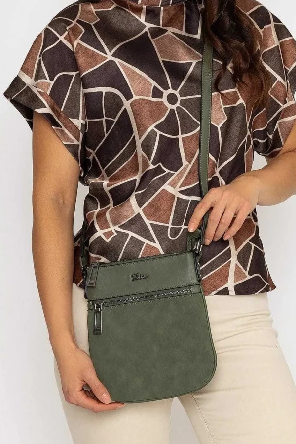 Faye Crossbody Bag In Olive