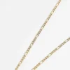 Figaro Link Necklace In Gold