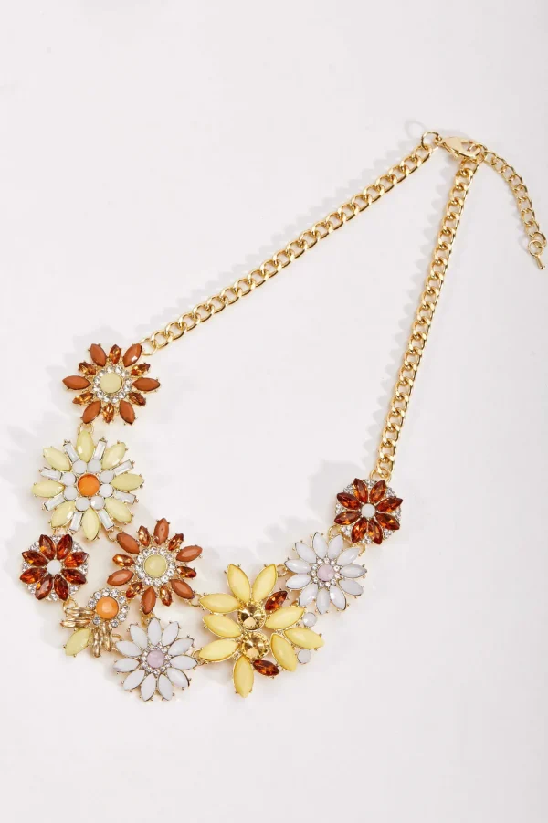 Floral Gold Necklace