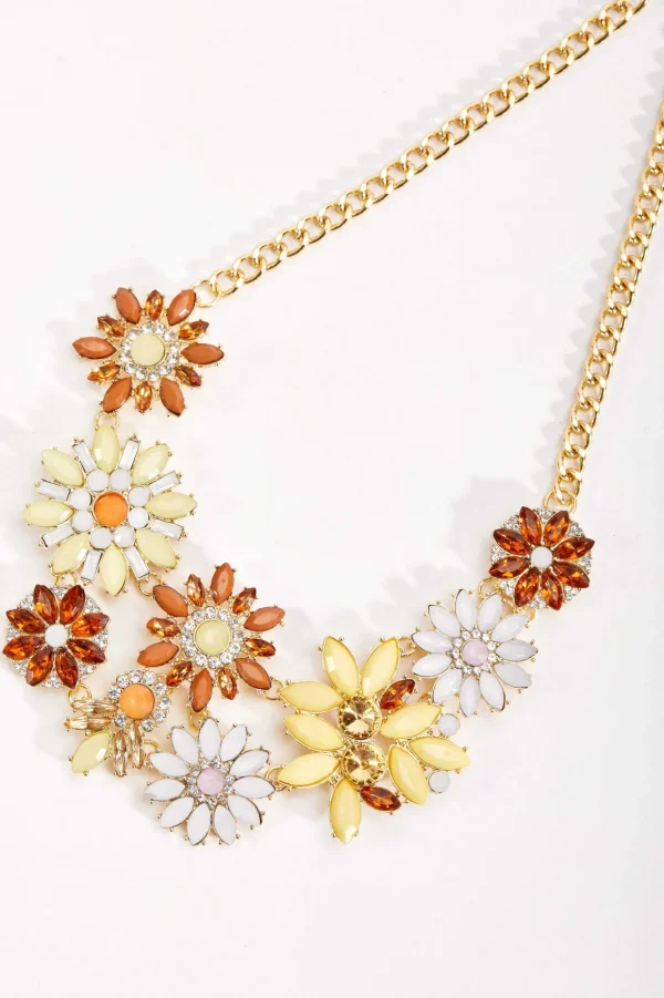 Floral Gold Necklace