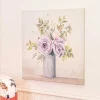 Floral Posy Jar Canvas Wall Art