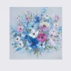 Floral Spray Textured Canvas Wall Art