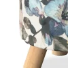 Flower Pattern Footstool