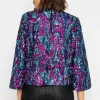 Flua 3/4 Sleeve Top In Black