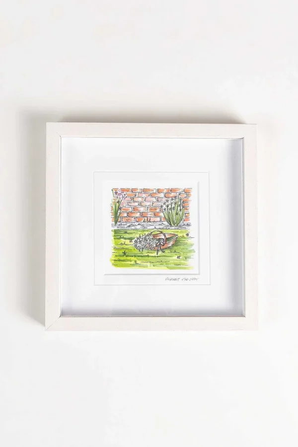 Forget Me Not Framed Art Print