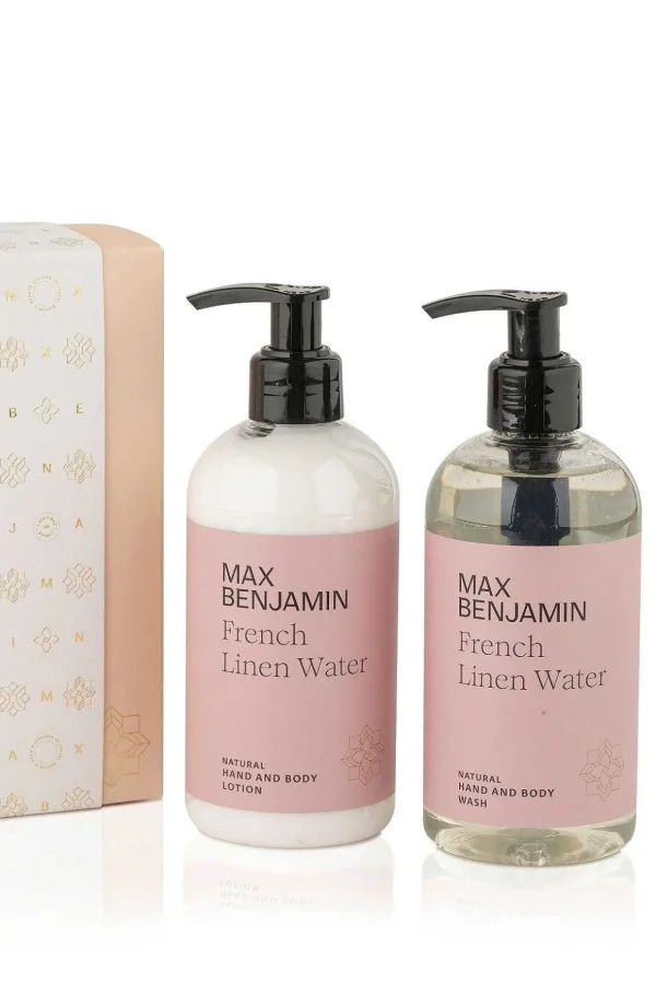 French Linen Water Wash And Lotion Gift Set.