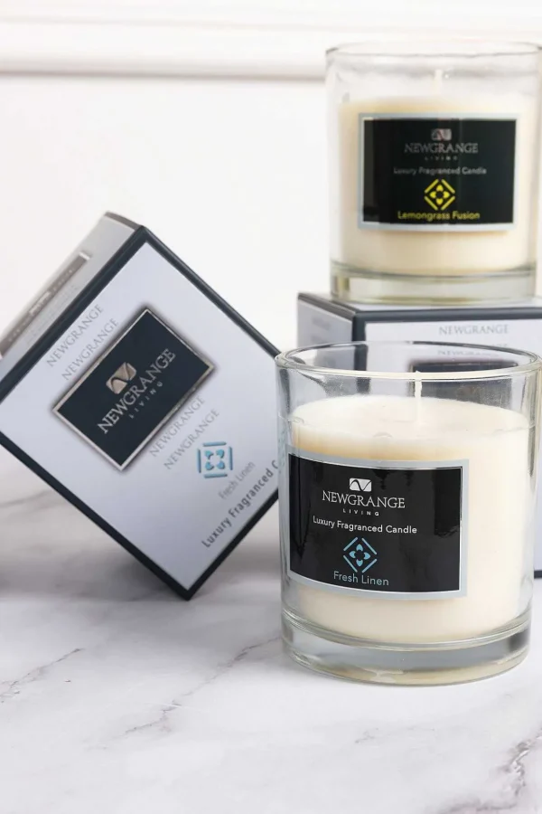 Fresh Linen Fragranced Candle