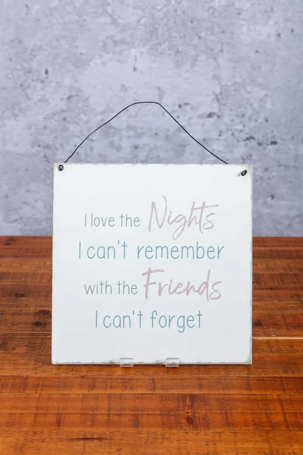 Friends Plaque