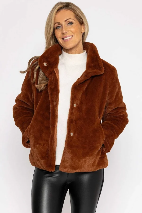 Gigi Jacket In Brown