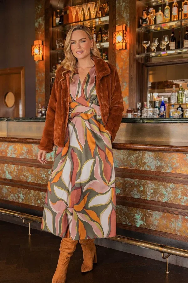 Gigi Jacket In Brown