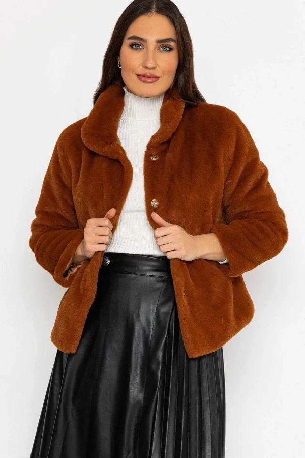 Gigi Jacket In Brown