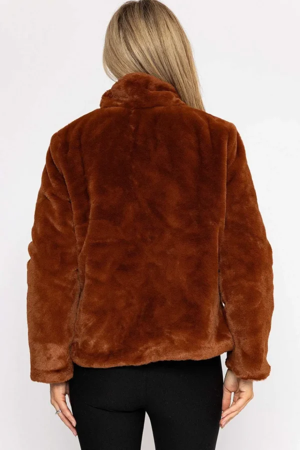 Gigi Jacket In Brown