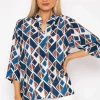 Gina Blouse In Navy