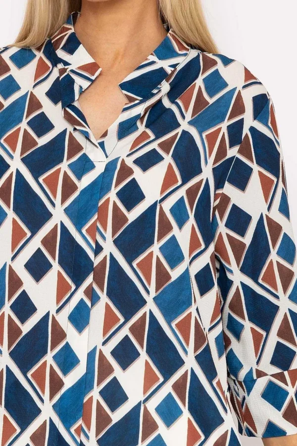 Gina Blouse In Navy