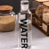 Glass Water Bottle