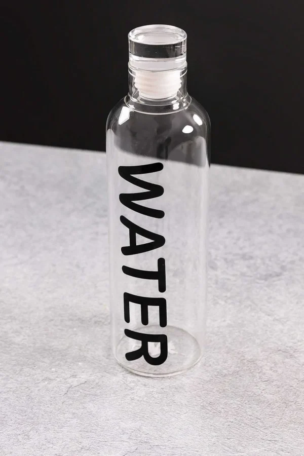 Glass Water Bottle