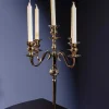 Gold 5 Arm Candelabra