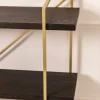 Gold And Black Console Table