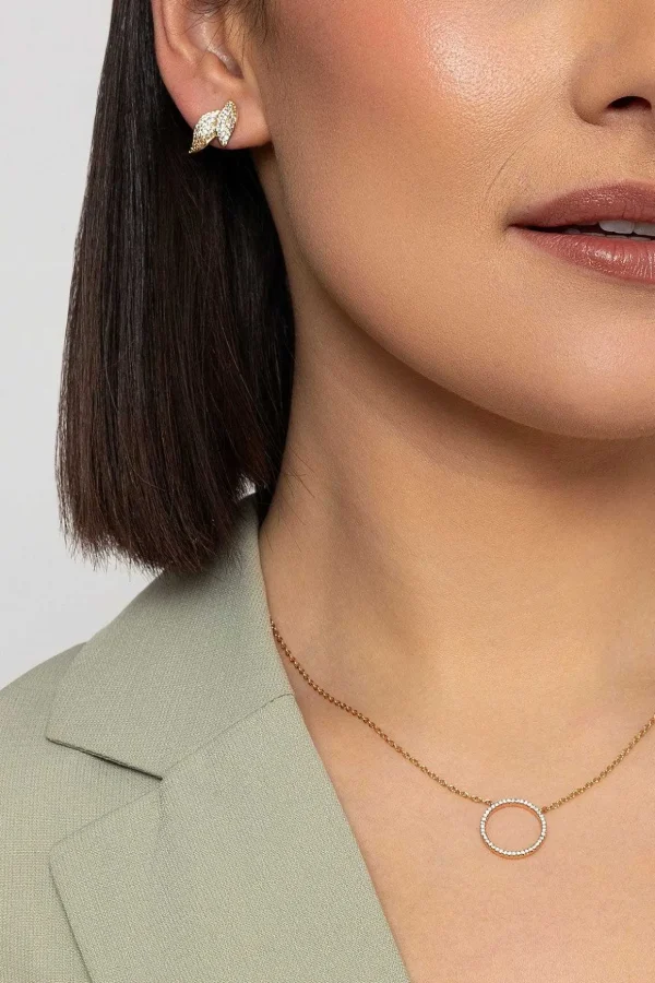 Gold Circle Necklace