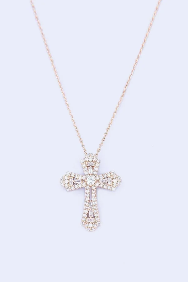 Gold Cross Necklace