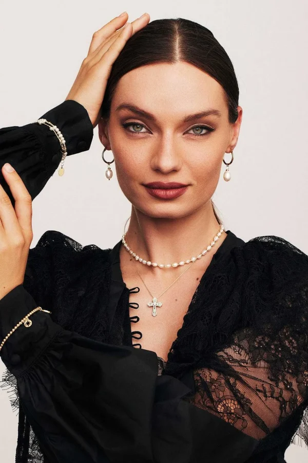 Gold Cross Necklace