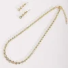 Gold Diamante Earrings