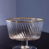 Gold Large Serving Bowl