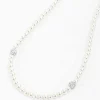 Gold Tone Pearl Necklace