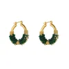 Green Cluster Hoops