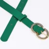 Green Half Circle Belt In S/M