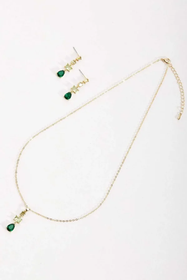 Green Jewel Necklace