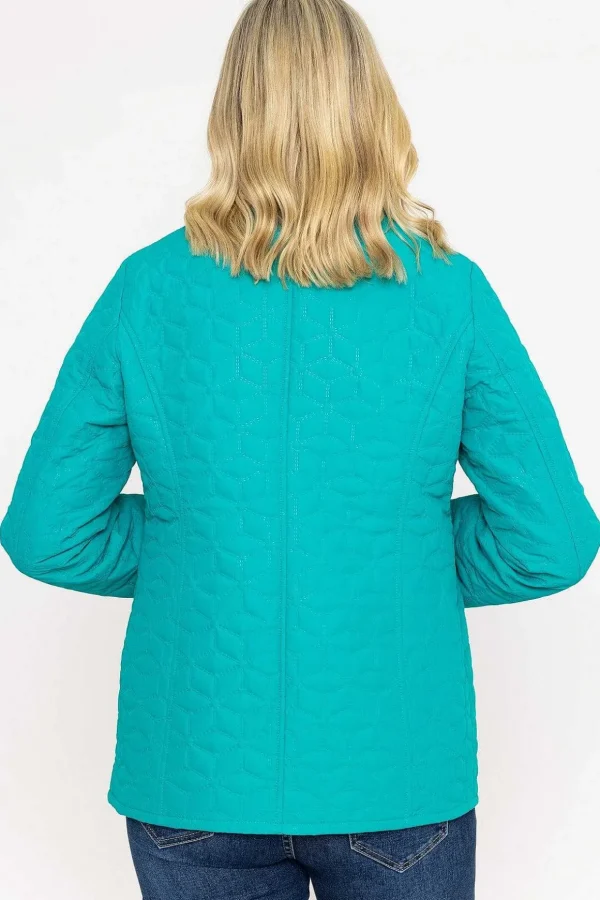 Green Quilted Jacket