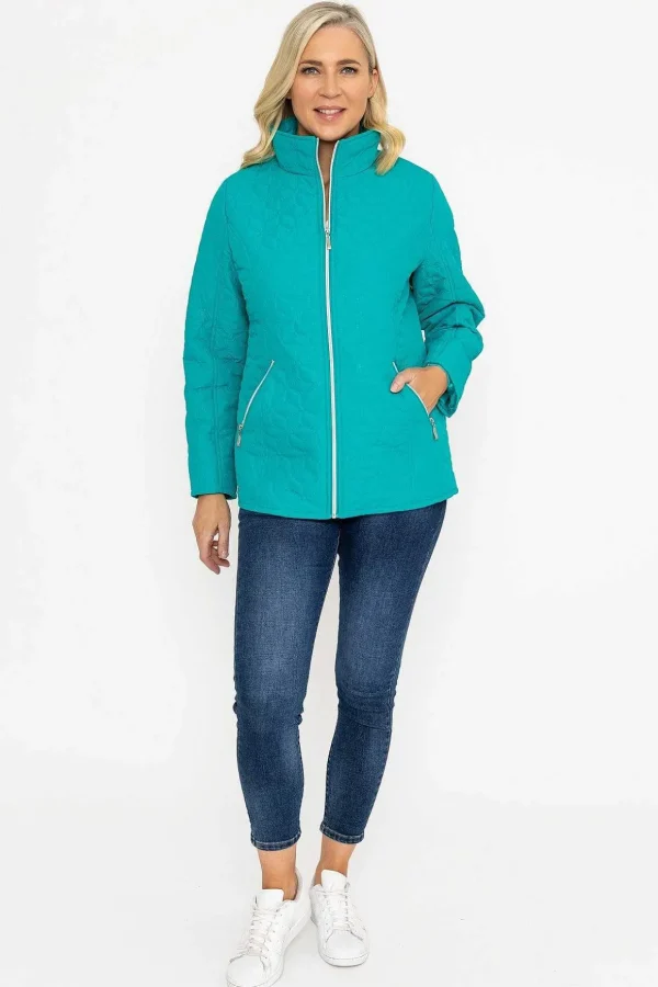 Green Quilted Jacket