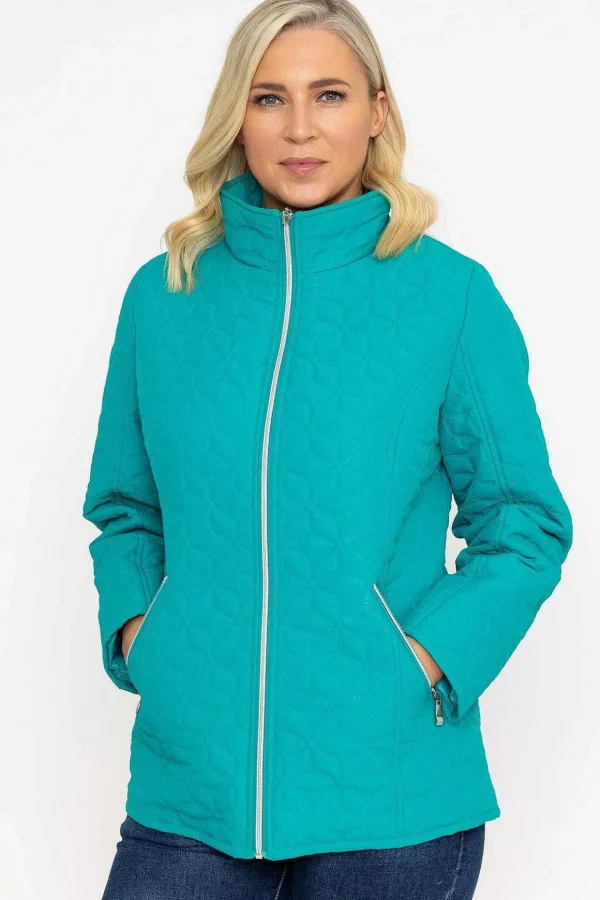 Green Quilted Jacket