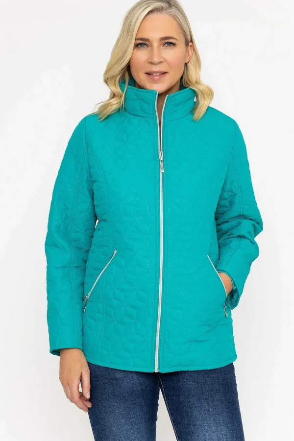 Green Quilted Jacket