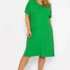 Green Viscose Dress