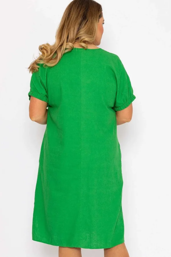 Green Viscose Dress