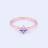 Hailey Amethyst Ring Size 7