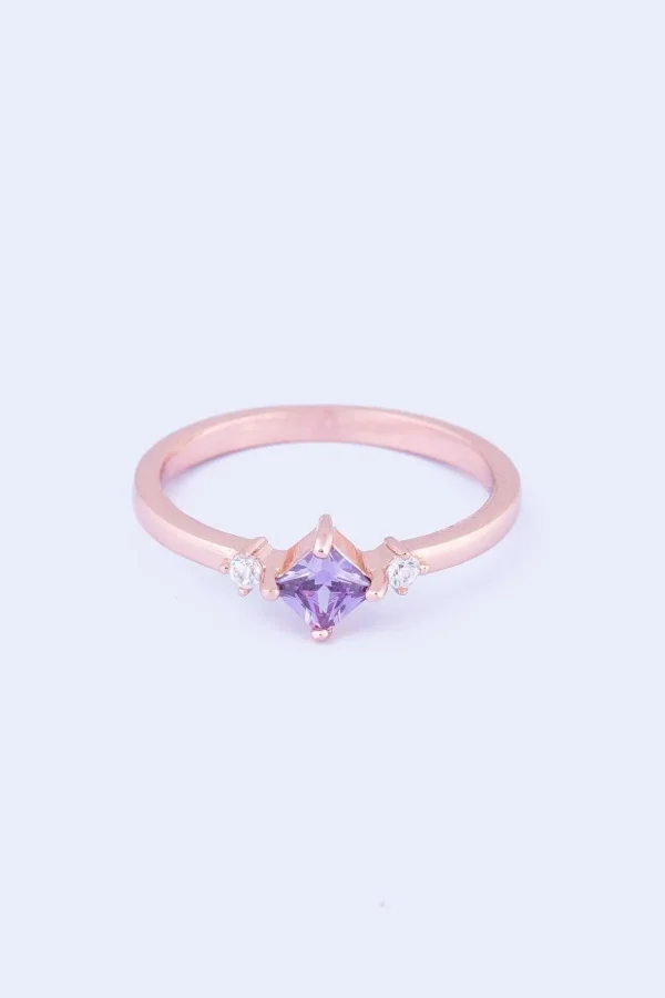 Hailey Amethyst Ring Size 7