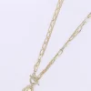 Hammered Pendant In Gold