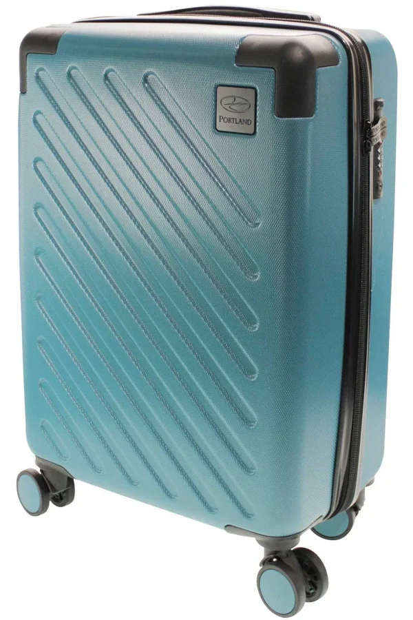 Hard-Shell Suitcase In Teal
