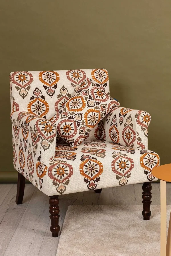 Henry Embroidered Chair