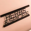 Herbs And Spices Wall Plaque